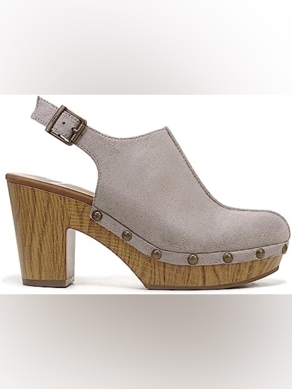Zodiac Chessa Clog Wood Beige Sz 8.5